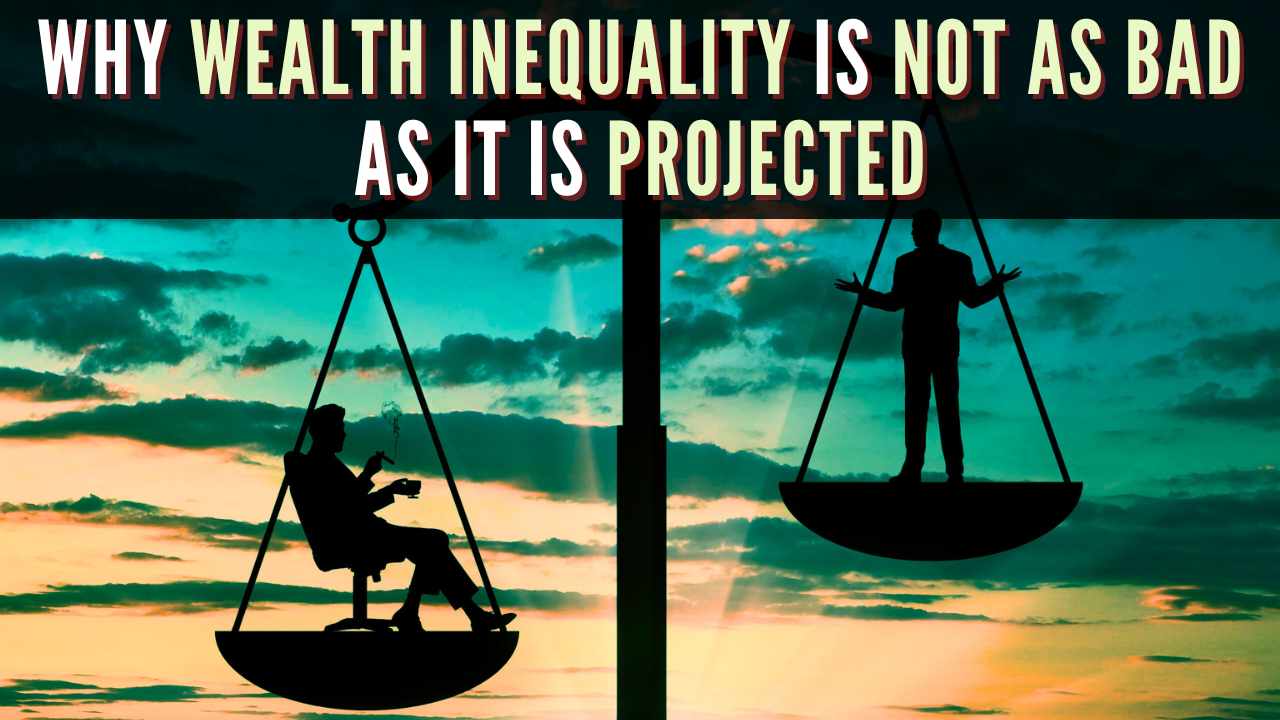 Why wealth inequality is not as bad as it is projected